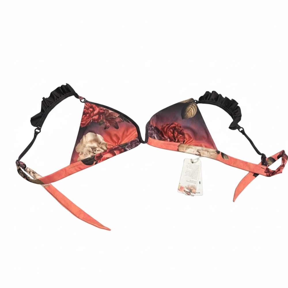 Agua Bendita "Thea Shade 7233" Floral Bikini Top